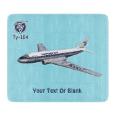 ツポレフ(Туполев) Tu-104エアライナー カッティングボード (正面)