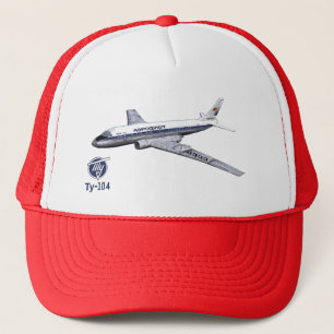 ツポレフ(Туполев) Tu-104エアライナー キャップ
