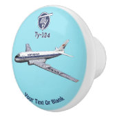 ツポレフ(Туполев) Tu-104エアライナー セラミックノブ (右)