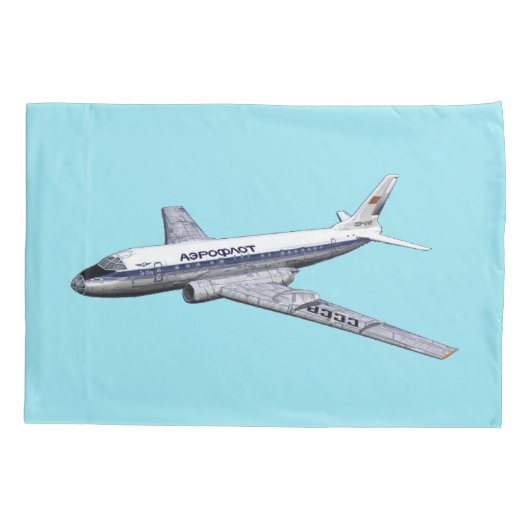 ツポレフ(Туполев) Tu-104エアライナー 枕カバー (裏面)