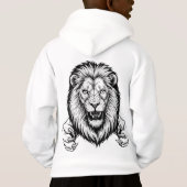 ツメの激しいライオン (裏面)