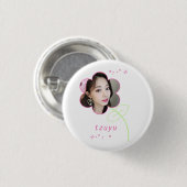 ツユポップが2度かわいい美10代の観に 缶バッジ (正面&裏面)