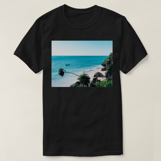 ツラム沿岸 Tシャツ (デザイン正面)