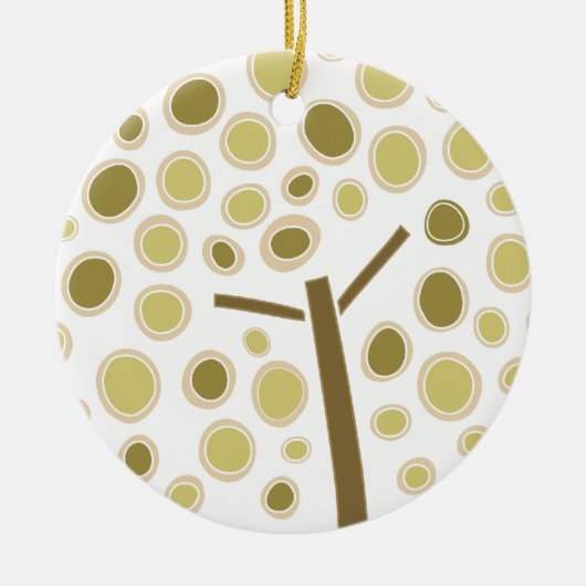 ツリお洒落ー セラミックオーナメント (正面)