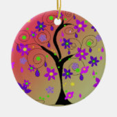 ツリお洒落ー セラミックオーナメント (正面)