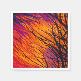 ツリアートー スタンダードカクテルナプキン