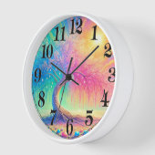 ツリアートー 壁時計 (傾斜)