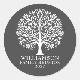 ツリエレガントーモダンファミリー懇親会 ラウンドシール