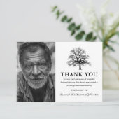 ツリエレガントー |写真葬式 サンキューカード (スタンド正面)