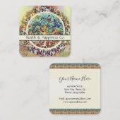 ツリカラフルー スクエア名刺 (正面/裏面)