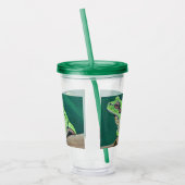 ツリガエル絵画ズ アクリルタンブラー (左)