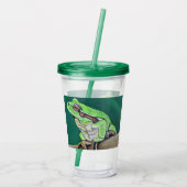 ツリガエル絵画ズ アクリルタンブラー (裏面)