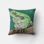 ツリガエル絵画ズ クッション (裏面)