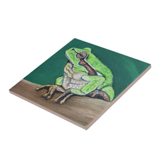 ツリガエル絵画ズ タイル (側面)