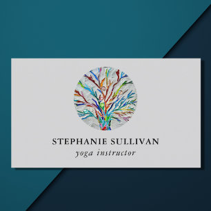 ツリスタイリッシュオブライフヨガインストラクター 名刺