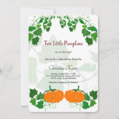 ツリトルパンプキン 招待状 (正面)