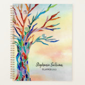ツリパーソナライズされたー プランナー手帳 (正面)