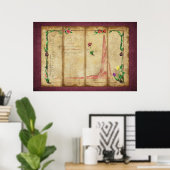 ツリポのマニアのグラフ(byzantium) ポスター (ホームオフィス)