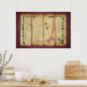 ツリポのマニアのグラフ(byzantium) ポスター (キッチン)