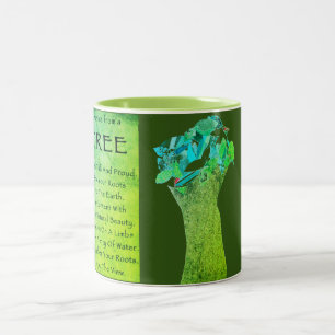 ツリーからのアドバイス ツートーンマグカップ