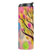 ツリーかわいらしカラフルイラストレーション タンブラー (回転左)