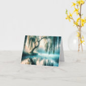 ツリーつるノートカードからのSwing カード (黄色い花)