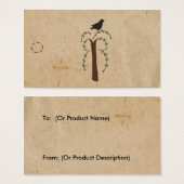 ツリーつる初期のラベル (正面&裏面)