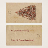 ツリーつる初期のラベル (正面&裏面)