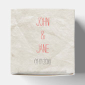 ツリーとハート フェイバーボックス (上部)