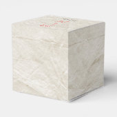 ツリーとハート フェイバーボックス (裏面サイド)