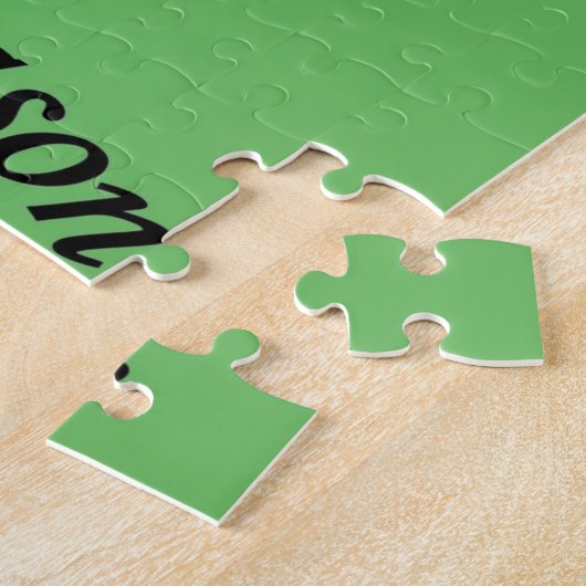 ツリーにリストされた精神のクリスチャンの果実 ジグソーパズル (側面)