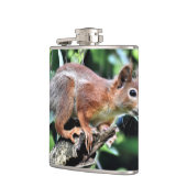 ツリーに赤いリス フラスク (左)