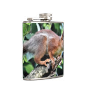 ツリーに赤いリス フラスク (右)