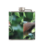 ツリーに赤いリス フラスク (裏面)