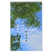 ツリーのクラウン写真 – 長 カレンダー (カバー)