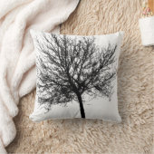 ツリーのシルエット クッション (ブランケット)