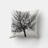 ツリーのシルエット クッション (裏面)