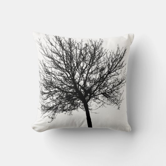 ツリーのシルエット クッション (正面)