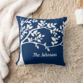 ツリーのシルエット クッション (ブランケット)