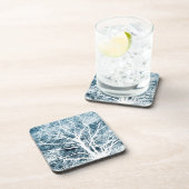 ツリーのシルエット コースター (右側)