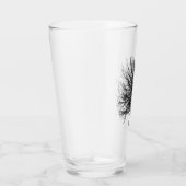 ツリーのシルエット タンブラーグラス (右)