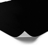 ツリーのシルエット ポスター (角)