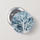 ツリーのシルエット 缶バッジ (正面&裏面)