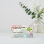 ツリーのスタイル | 園芸用ランドスケーター 名刺 (スタンド正面)