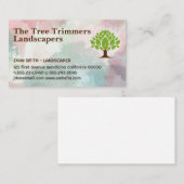 ツリーのスタイル | 園芸用ランドスケーター 名刺 (正面/裏面)