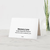 ツリーのトップベビー カード (裏面)