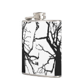 ツリーのトップ抽象芸術 フラスク (左)