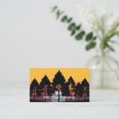 ツリーのトリミングの削除のクリア 名刺 (スタンド正面)