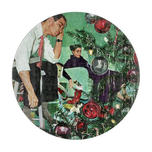 ツリーのトリミング カッティングボード (正面)