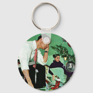 ツリーのトリミング キーホルダー